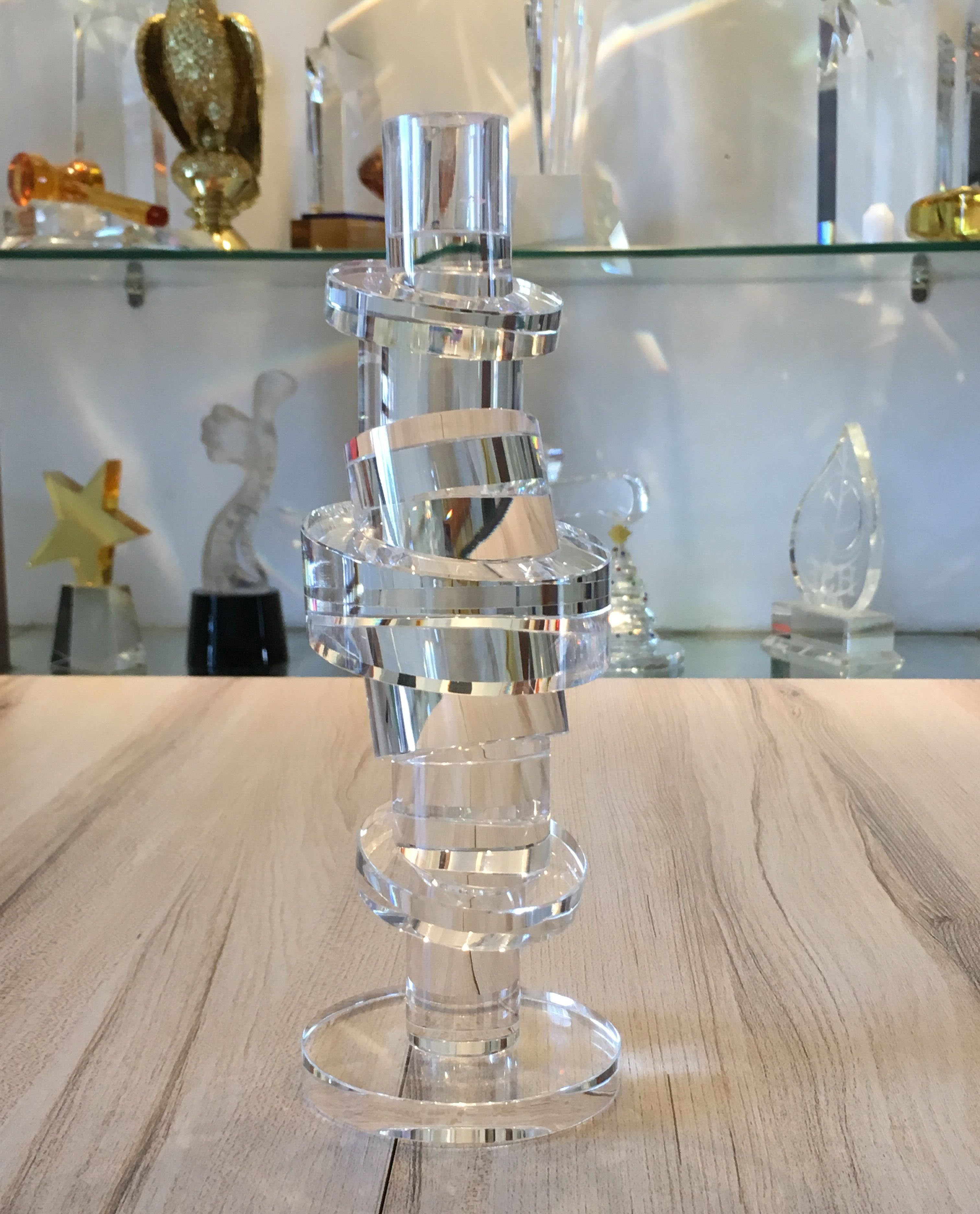 crystal candle holder CF0018