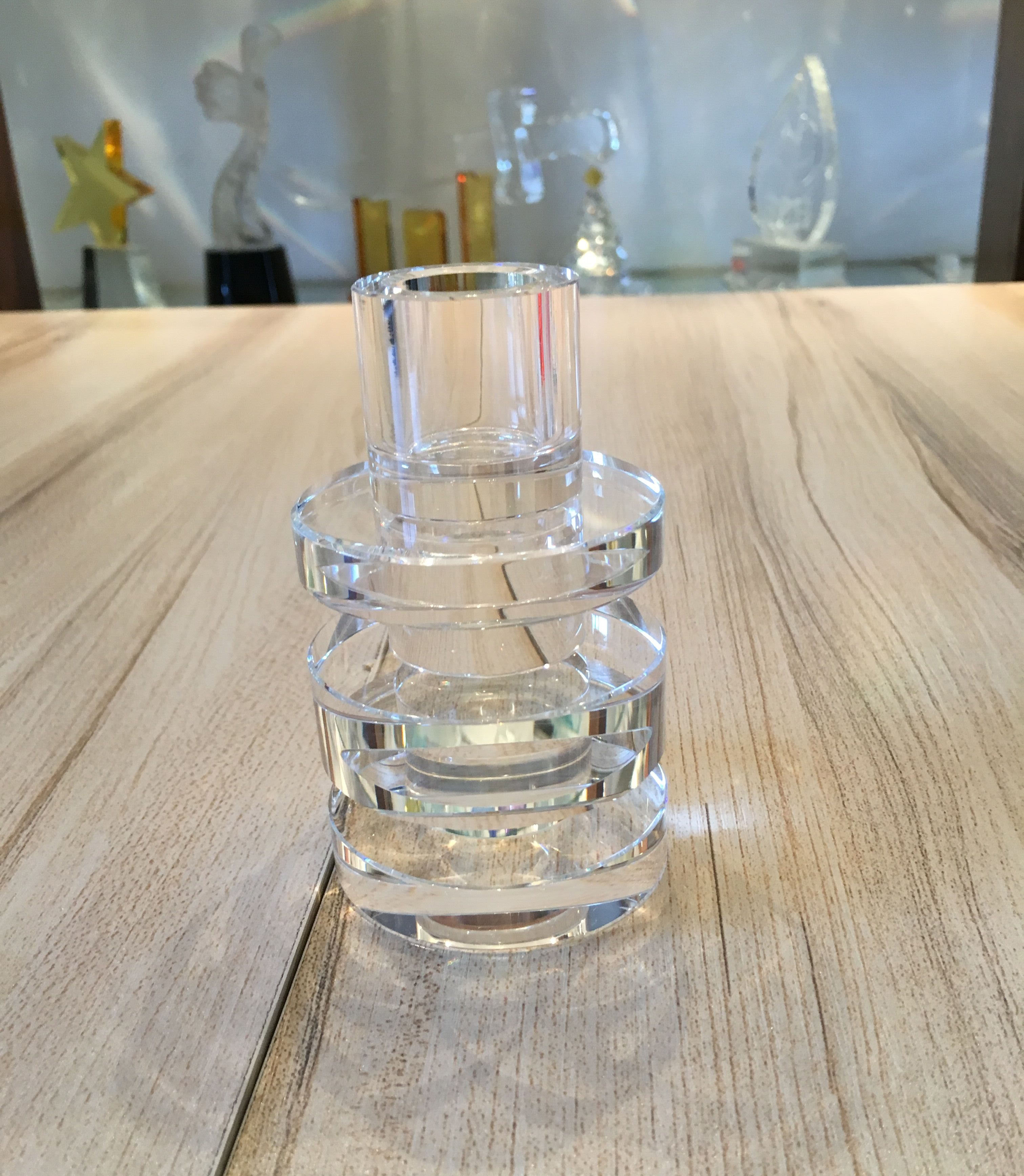 crystal candle holder CF0005